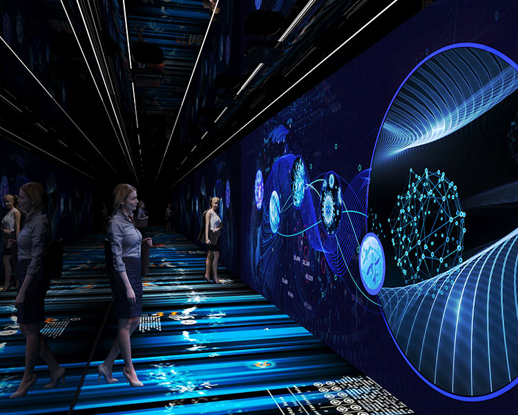 精准医疗体验馆设计—思威图数字做干细胞科普馆展厅的意义是什么