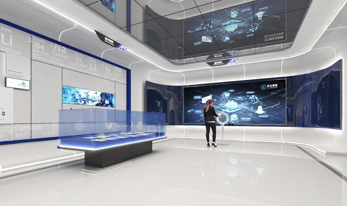 干细胞科普馆设计—思威图数字生物医药沉浸式干细胞展厅展馆如何设计出科技感？ 大健康 | 生物医药 | 细胞 | 医疗