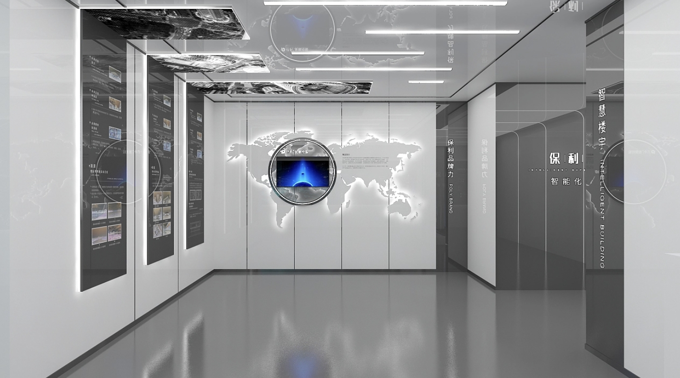 企业展厅设计形式上，可灵活运用现代数字技术｜思威图数字