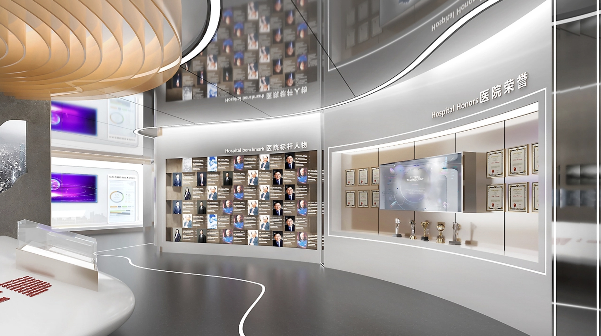 企业展厅设计：企业展厅采用多元化的展示方式尤为重要 | 思威图数字